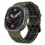 Tech-Protect Iconband Pro pašček za uro Samsung Galaxy Watch Ultra 1 / 2 (2024-2026), 47 mm, vojaško zelen in črn