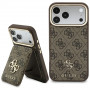 Guess 4G ovitek z denarnico, MagSafe, za Apple iPhone 18 Pro Max / 17 Pro Max, rjav