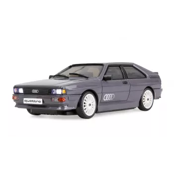 Amewi Audi quattro 1980 cestni/drift žiro RC avtomobil, 4WD, 1:28, RTR, siv