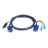 ATEN 2L-5506UP kabel KVM PS/2 na USB, 6 m