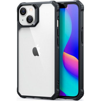 ESR Air Armor ovitek ESR515 za Apple iPhone 14 Plus / 15 Plus, prozoren/črn