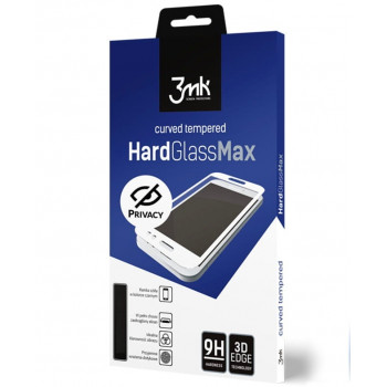 3MK HardGlass Max Privacy kaljeno steklo za Apple iPhone 11 Pro Max, črno