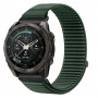 Tech-Protect NylonLoop pašček za uro Garmin Fenix 5X / 5X Plus / 6X / 6X Pro / 7X / 8 / 8 Pro / 9 / 9 Pro (51 mm), vojaško zelen
