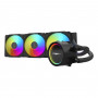 FSP AE36-B 360 mm ARGB All-in-One tekočinski CPU hladilnik, LGA 1851 / AMD AM5, črn