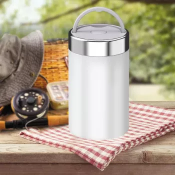 Maestro MR-1649-75-WHITE termovka za hrano (kosilo), 750 ml, bela