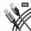 AXAGON ADE-AM20 USB-A Gigabit Ethernet adapter z vgrajenim 2 m kablom CAT6