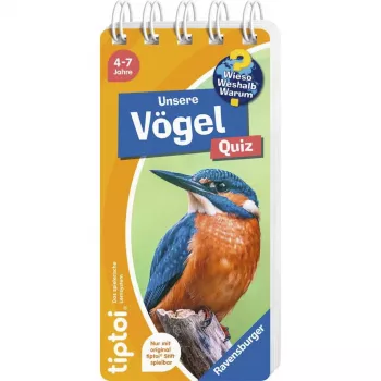 Ravensburger tiptoi Wieso? Weshalb? Warum? Kviz Unsere Vögel, nemška izdaja