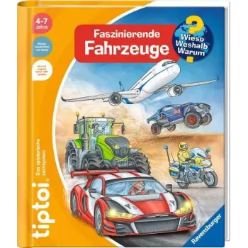 Ravensburger tiptoi Wieso? Weshalb? Warum? Faszinierende Fahrzeuge, nemška izdaja