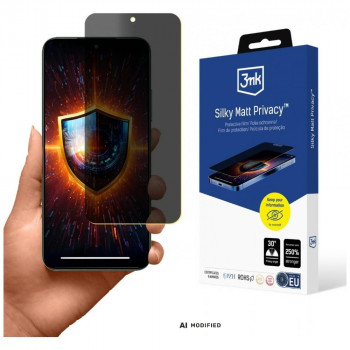 3MK Silky Matt Privacy mat zaščitna folija za zaslon s preprečevanjem pogleda za Xiaomi 14