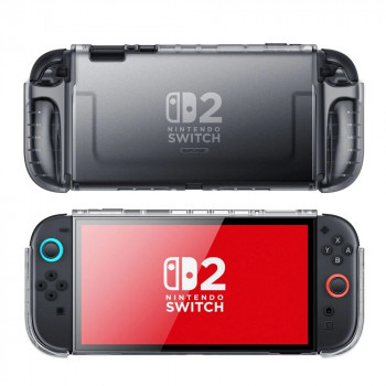 Supcase Crystal ovitek za Nintendo Switch 2, Frost Black