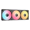 Corsair RX II RGB Series iCUE LINK RX360 II Unified Frame RGB ohišni ventilator, 360 mm, trojni ventilator s sistemom iCUE LINK System Hub, črn