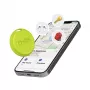 SBS Track My Circle sledilnik, združljiv z Apple Find My, zelen