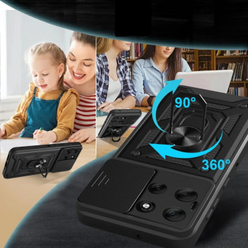 Tech-Protect Camshield Pro ovitek za Motorola Moto G86 5G / G86 Power 5G, črn