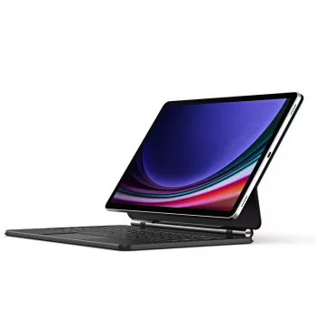 Dux Ducis MK Series ovitek s tipkovnico in Bluetooth tipkovnico za Samsung Galaxy Tab S9+ / S8+ / S7+, črn