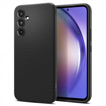 Spigen Liquid Air ovitek za Samsung Galaxy A54 5G, mat črn