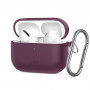 Tech-Protect Silicone Hook THP6103 ovitek za polnilno ohišje Apple AirPods Pro 3, bordo