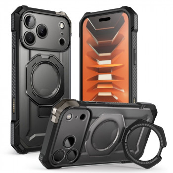 Supcase UB Grip Mag MagSafe ovitek za Apple iPhone 17 Pro Max / 18 Pro Max, črna