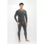 Viking Altis Man Set moški komplet merino spodnjega perila, temno zelena, L