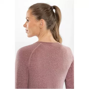 Viking Altis Lady Set ženski komplet merino spodnjega perila, roza, S