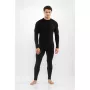 Viking Meriboo Man Set moški komplet merino spodnjega perila, črn, L