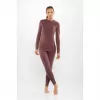 Viking Meriboo Lady Set Merino ženski komplet spodnjega perila, roza, S