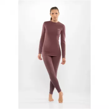 Viking Meriboo Lady Set Merino ženski komplet spodnjega perila, roza, S