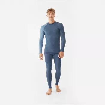 Viking Meriboo Man Set moški komplet merino spodnjega perila, mornarsko moder, M