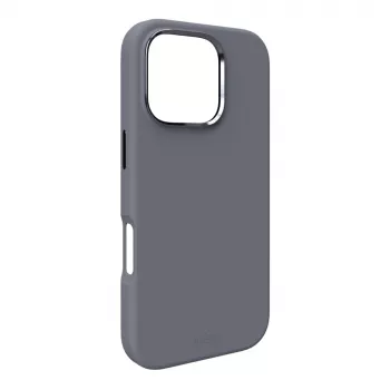 Puro Icon Mag Pro MagSafe silikonski ovitek za iPhone 16 Pro Max, temno siv