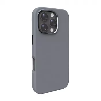 Puro Icon Mag Pro MagSafe silikonski ovitek za iPhone 16 Pro Max, temno siv