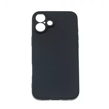 Hurtel Soft Case za iPhone 16 Plus, črn