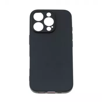 Hurtel Soft Case za iPhone 16 Pro Max, črn