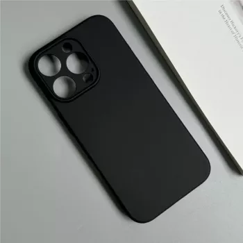 Hurtel Soft Case za iPhone 16 Pro Max, črn