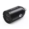 Orico MiniRing MR-30-2C 30W 2x USB-C avtomobilski polnilnik, črn