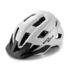 Rockbros LK-67 mladinska kolesarska čelada z odstranljivim vizirjem, 54-58 cm, bela