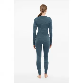 Viking Gasher Lady Set Merino žensko spodnje perilo, turkizno, L
