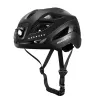 Rockbros ZK-077 kolesarska čelada z integrirano večsmerno osvetlitvijo 57–61 cm, črna