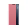Hurtel New Sleep ovitek za Samsung Galaxy S25 Ultra s pokrovom na preklop in stojalom, roza