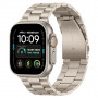 Tech-Protect Stainless pas iz nerjavnega jekla za Apple Watch 8 / 9 / 10 / 11 / 12 / SE / Ultra (44 / 45 / 46 / 49 mm), Starlight