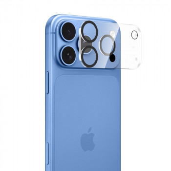 Tech-Protect Cam Fit+ pokrov kamere za Apple iPhone 18 Pro Max, prozorno