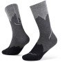 Buff Merino Lightweight Crew Sock LWC3, črne, L