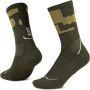 Buff Merino MW Crew nogavice MWC2, Beetle Green, L