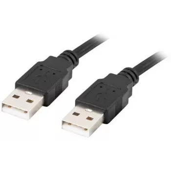Lanberg USB-A M/M 2.0 kabel 0,5 m, črn