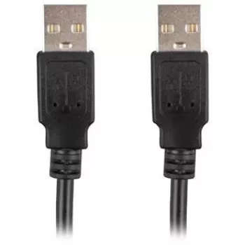 Lanberg USB-A M/M 2.0 kabel 0,5 m, črn