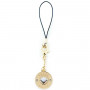 Guess GUCPMHGLD obesek za telefon Heart Diamond Charm s kristali, zlat