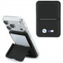 BMW M Carbon Metal Logos MagSafe denarnica, črna