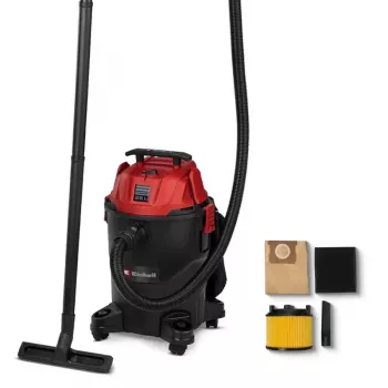 Einhell TC-VC 2555 sesalnik za mokro/suho sesanje, 25 l, črno-rdeč