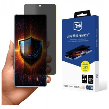 3MK Silky Matt Privacy matirana zaščitna folija za zaslon s preprečevanjem pogleda za Xiaomi POCO X7