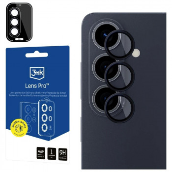 3MK Lens Protection Pro zaščita za kamero za Samsung Galaxy S26, črna
