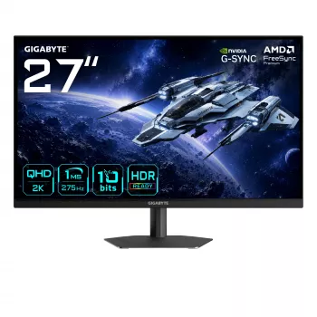 Gigabyte G27Q26 27 inch QHD igralni monitor, 68,6 cm, 2560 x 1440, 260 Hz, 1 ms, črn