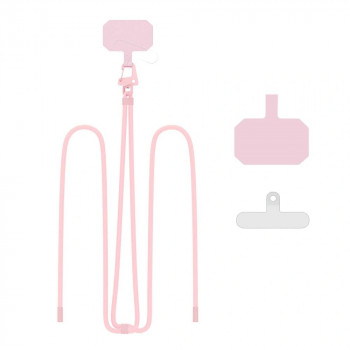 Tech-Protect C5S Rope čezramenski trak, baby pink